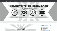 Desktop Screenshot of gcmediaarts.com
